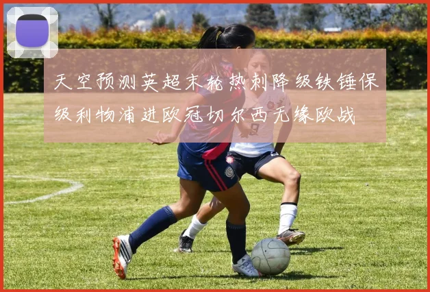 天空预测英超末轮热刺降级铁锤保级利物浦进欧冠切尔西无缘欧战